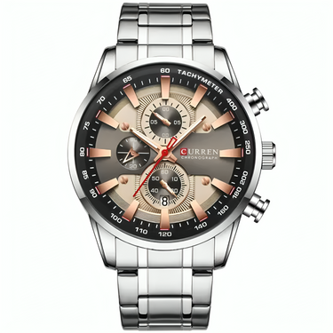 CURREN 8351 PLATA/BEIGE